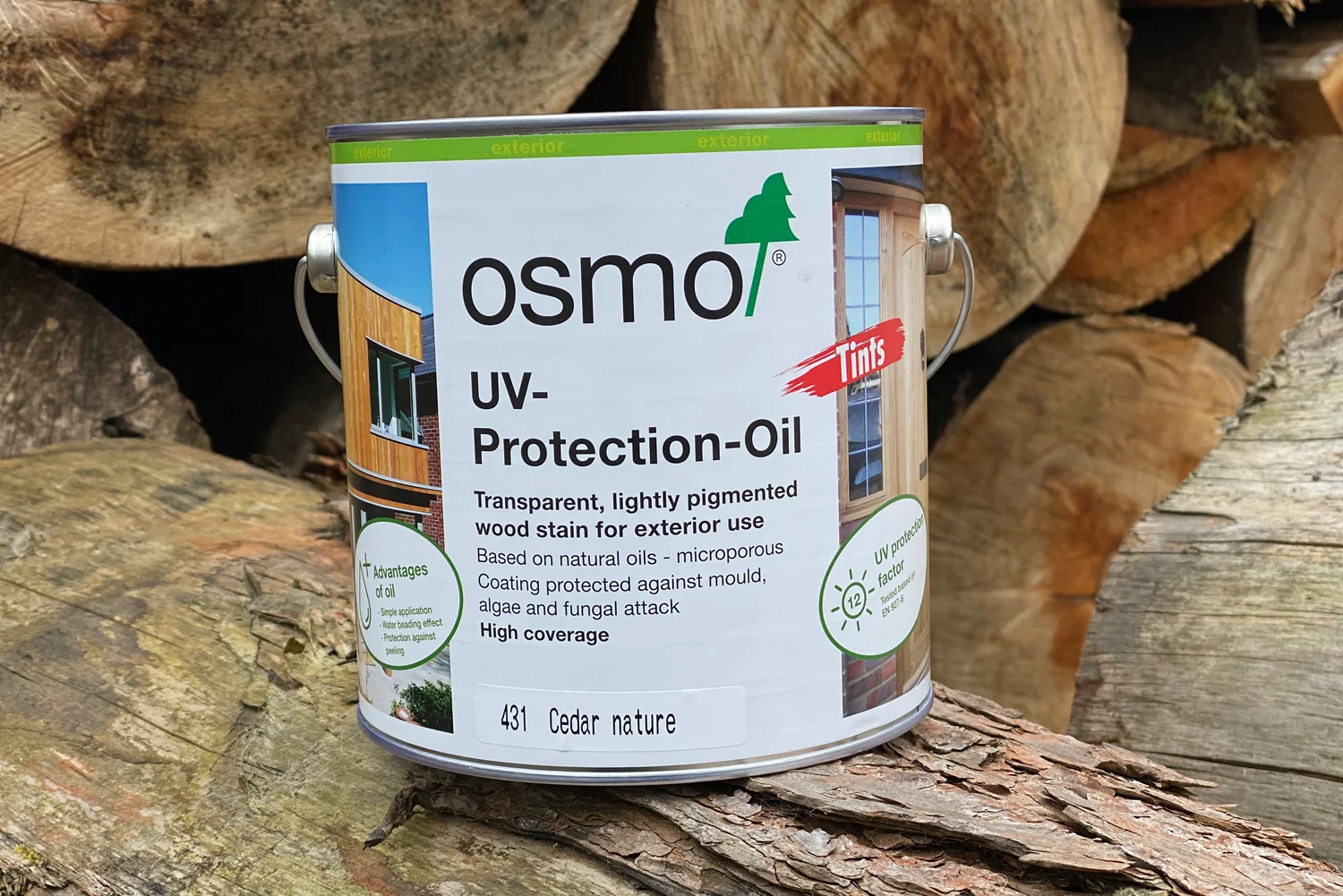 OSMO 428 Extra UV Ochranný Olej Cedr Polomat 0,125l